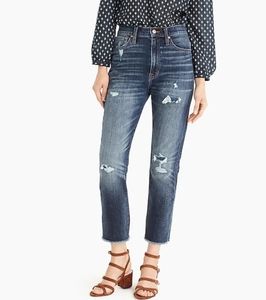 NWOT J. Crew Point Sur High-Rise Boyfriend Jean